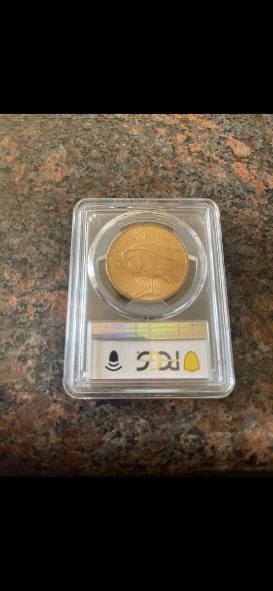 1922 $20 Saint Gaudens PCGS MS62 Gold Double Eagle Coin 

$5500 OBO