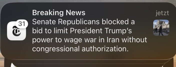 Das ist eine schlechte Nachricht