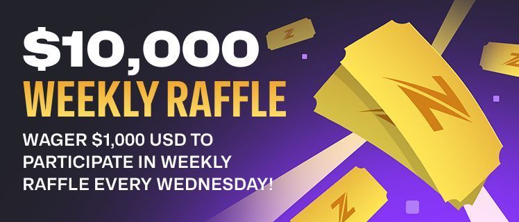 Razedcom's tweet photo. Wager and get tickets to participate in the $10,000 Weekly Raffle!  

20 Winners. $500 per winner. 🚀 https://t.co/wzZ79R7H8x
