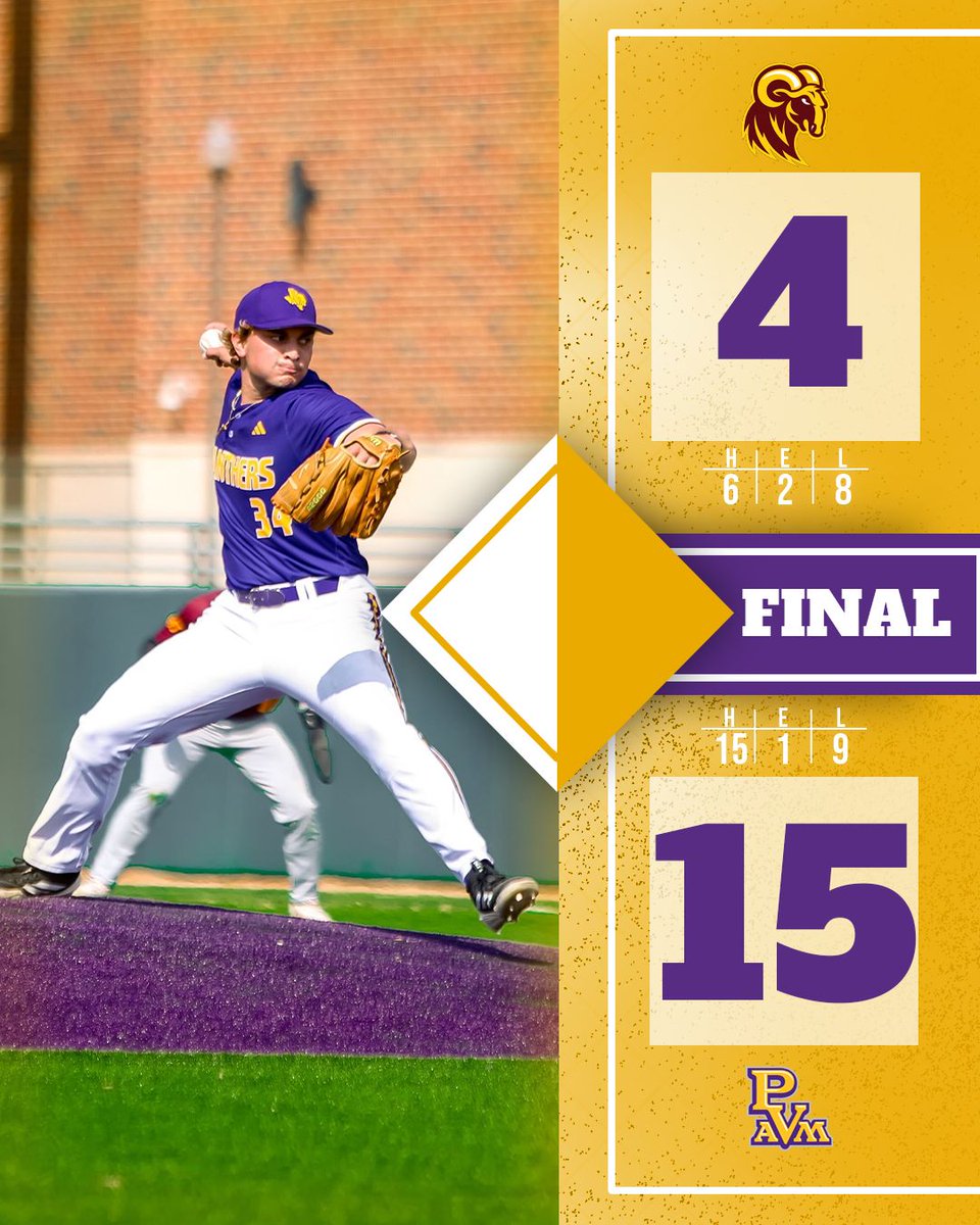 PVAMUPanthers's tweet photo. Panthers takes their second win at home with a final score of 15-4! https://t.co/lihu3M1Dk2
