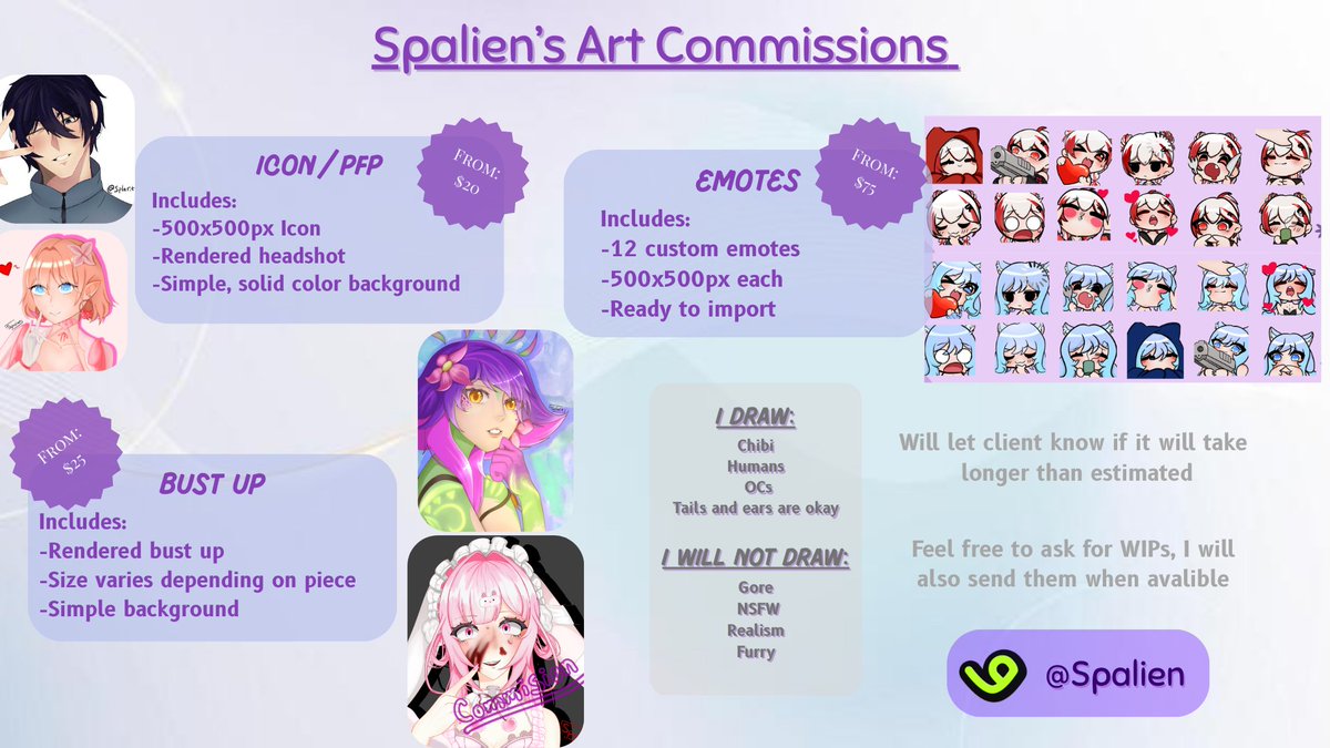 Spalien || VGen Artist tweet media