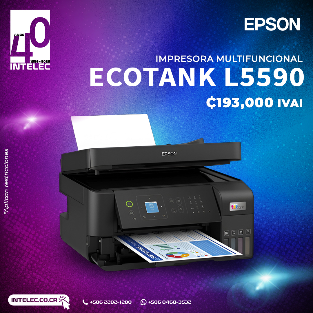 Intelec_CR's tweet image. Si imprimir es parte de tu día a día, elegir bien la impresora sí importa. En este carrusel te mostramos opciones HP y Epson con sistema de tinta recargable para casa, estudio o trabajo. Conocé más aquí:intelec.co.cr/iprinters | WhatsApp 8468-3532

#impresoras