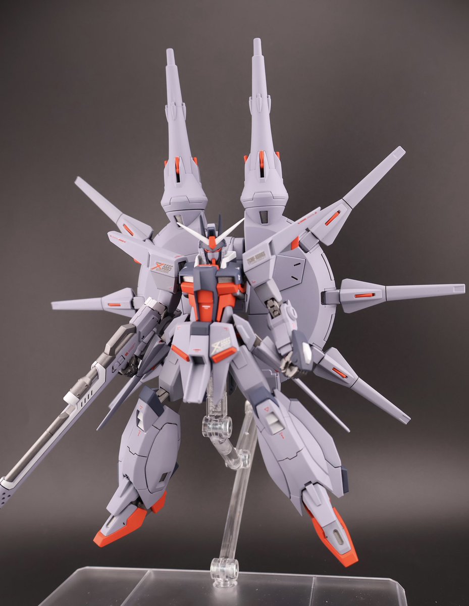 HGCE レジェンドガンダム完成 少し明るいカラーで塗装してみました