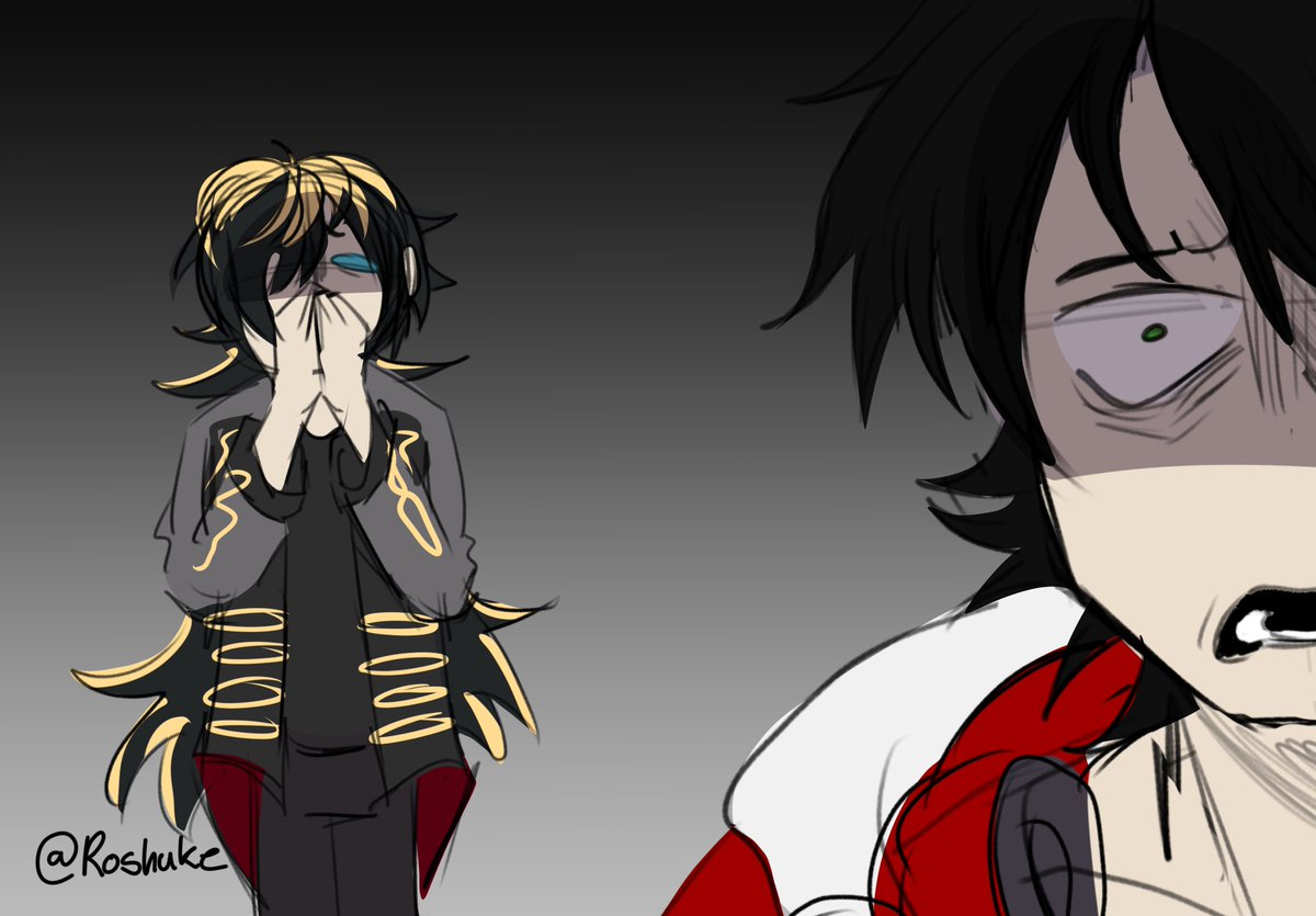 Rosho made the sludge like how Allan made the rocket boots (I loved the mixed up drama track)