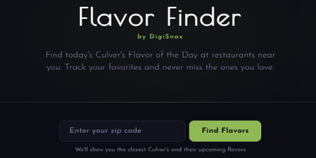 fredsko's tweet photo. I used Claude to build and deploy 'Flavor Finder' in 4 days.  I don't have an engineering background, just product skills, and vibe coding. 
Here's a video walkthrough:
https://t.co/K8IcWel8kl
Flavor Finder: https://t.co/3C3Rdlc8av
Sign up for the emails!
#Culvers #VibeCoding https://t.co/sGQlprbnGq