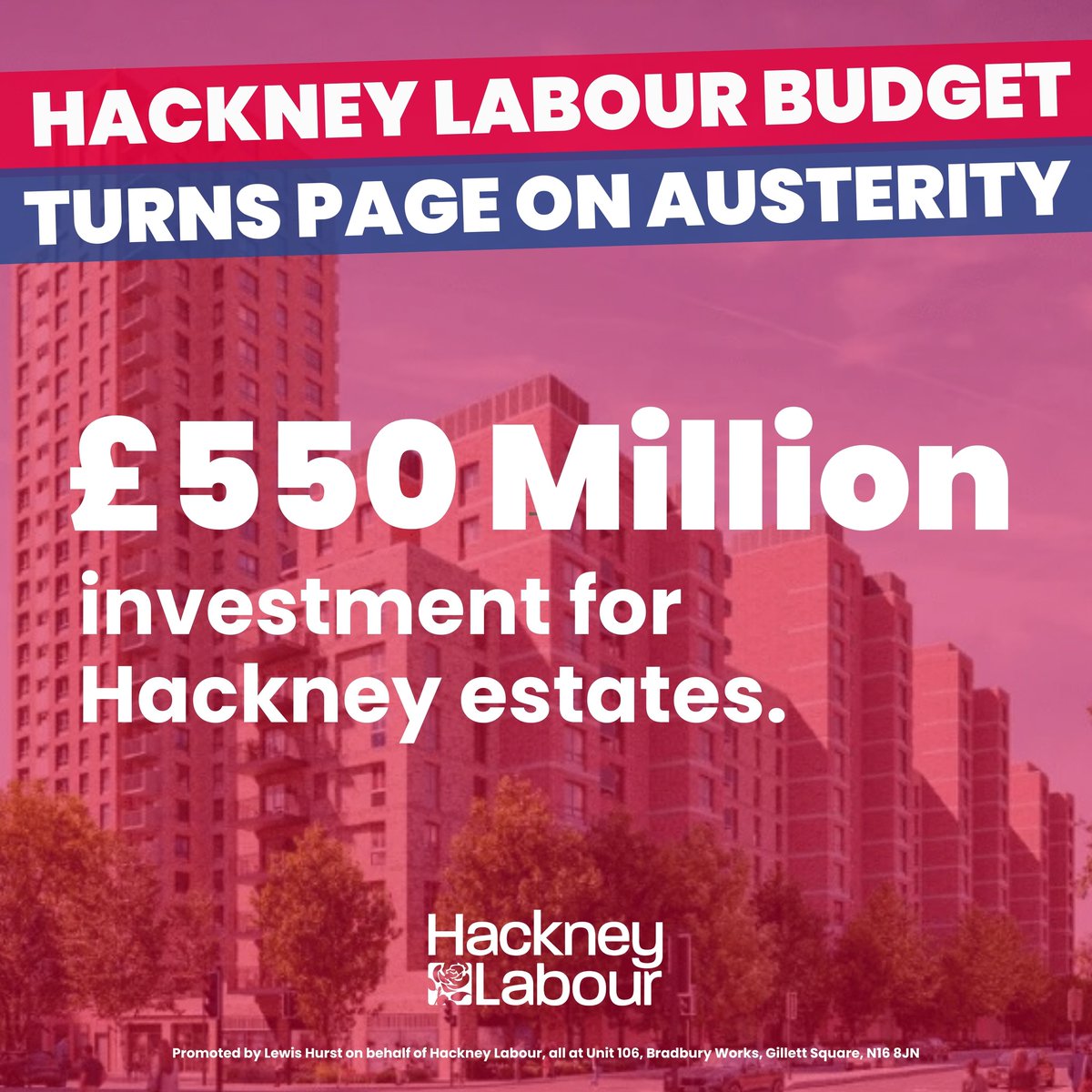 Hackney Labour tweet media