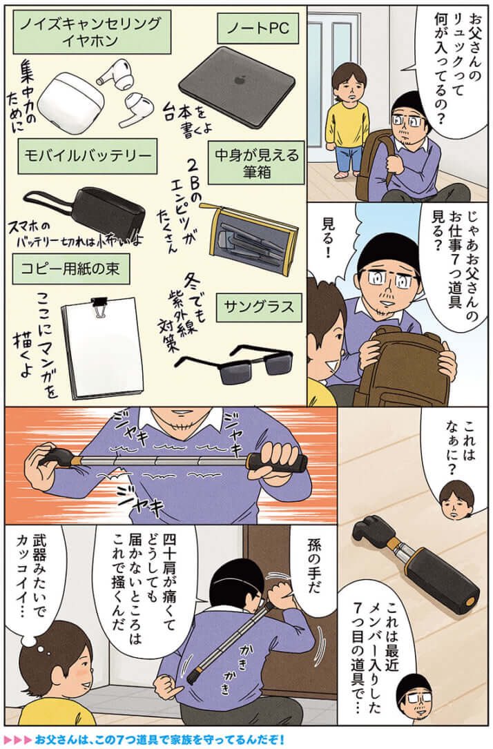 漫画「仕事の七つ道具」
#俺は健康にふりまわされている 