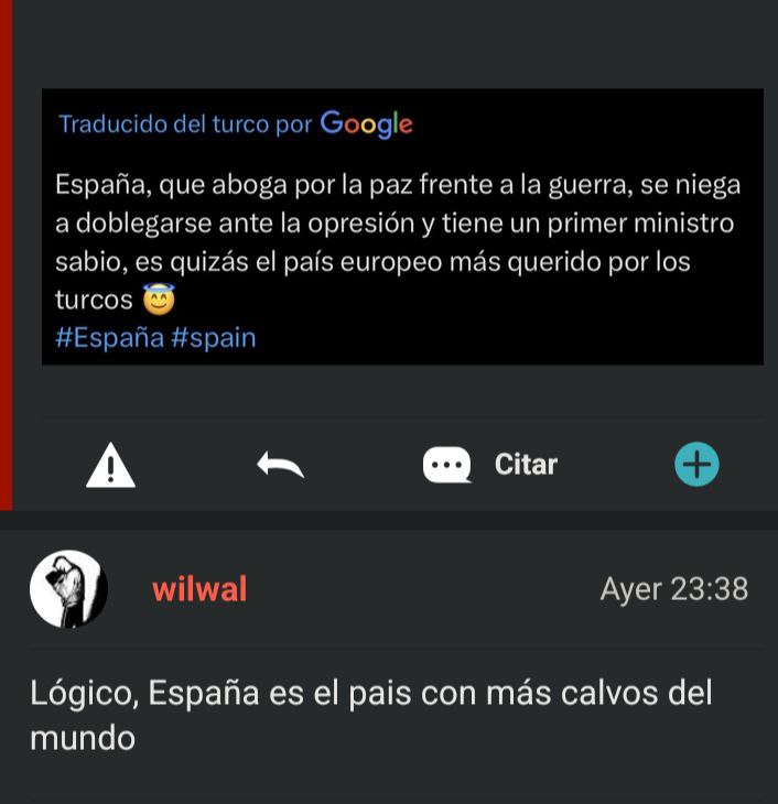 ¿Pole del año en este hilo de FC?

Los turcos han empezado a amar a España por alguna razón 

forocoches.com/foro/showthrea…