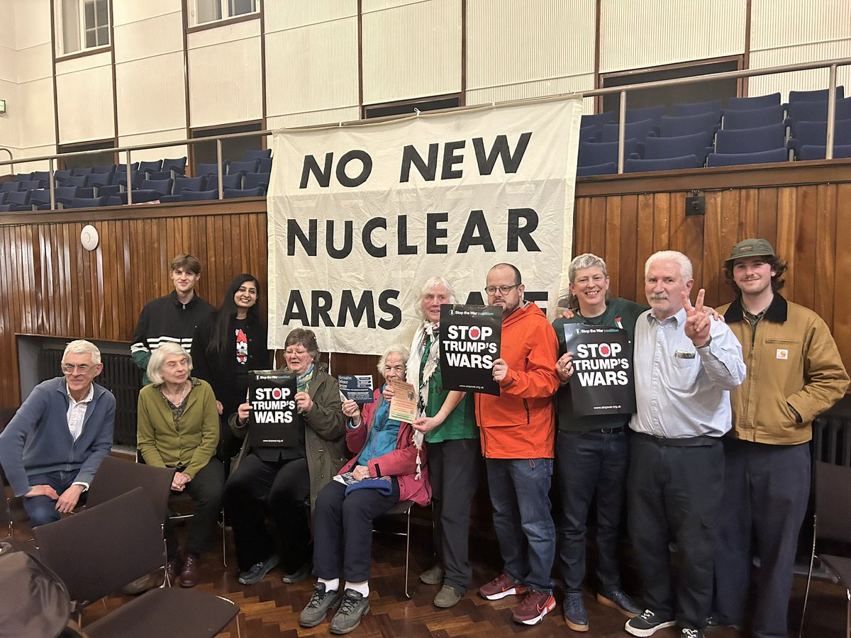 Last Thursday I spoke at @stwuk’s meeting in Manchester prior to the illegal attack on Iran by the US and Israel.

Since then, schools and hospitals in Iran have been targeted, and over 700 Iranians have been killed.

We need a 2003-scale anti-war mobilisation demanding an end to