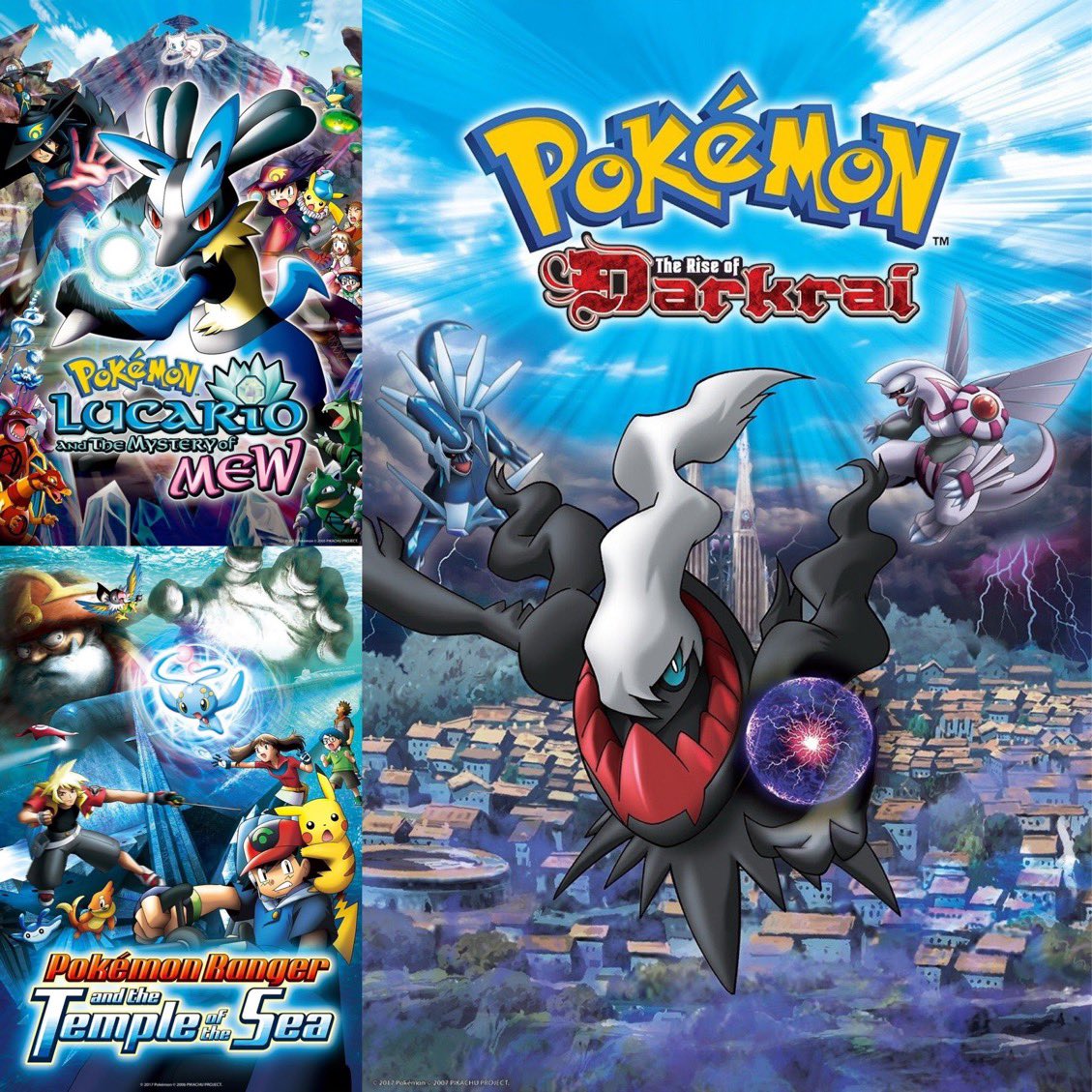 I wonder if they’ll ever make a Pokémon movie better than these 3 masterpieces.