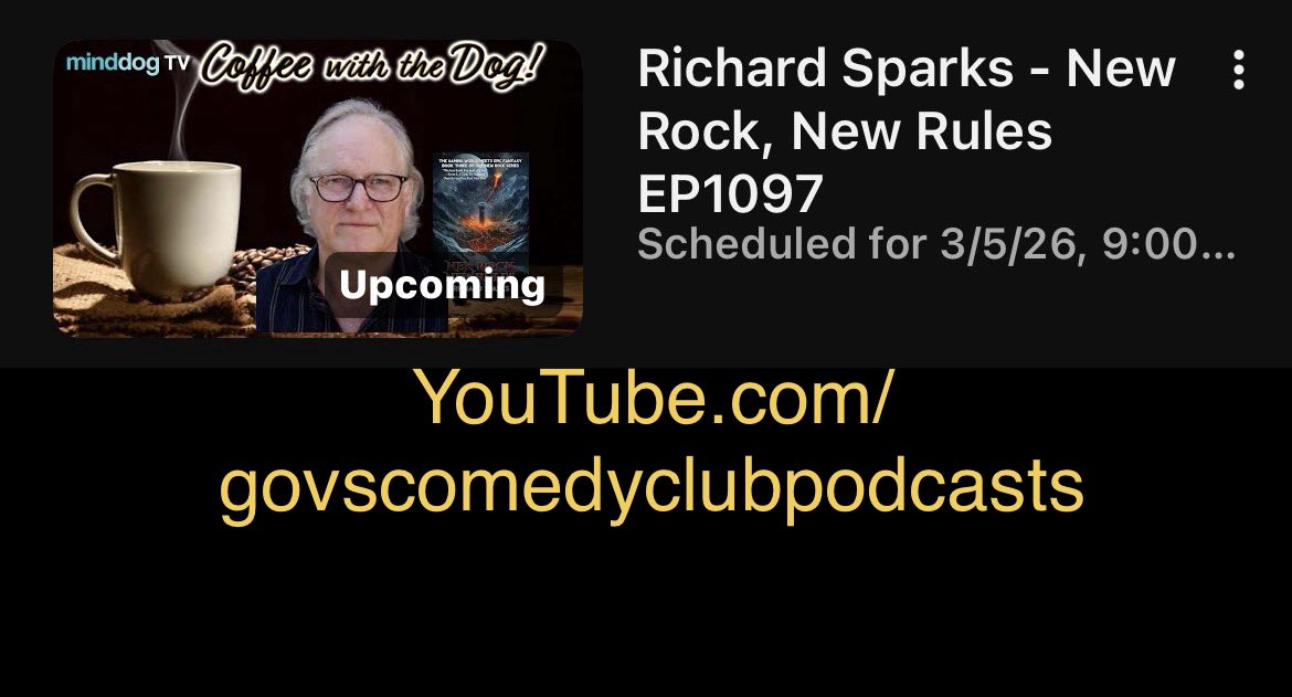 Govs Comedy Club podcasts tweet media