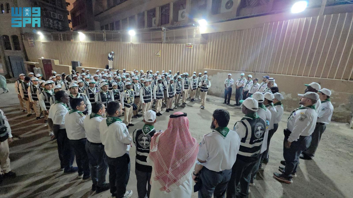 The #Saudi Arabian Scouts Association is running public service camps ...