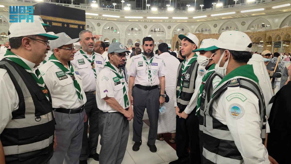 The #Saudi Arabian Scouts Association is running public service camps ...