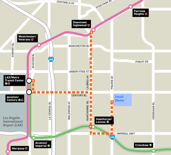 Go Metro to Intuit Dome for Clippers Home Games!🚌🚋 Connect to the Metro ...