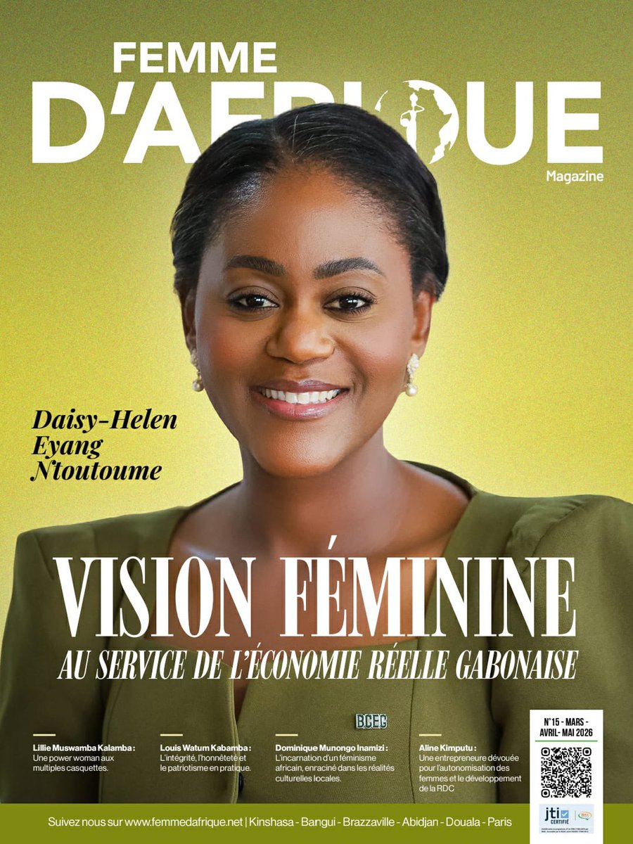 Christelle Mpongo,Éditrice Femme dAfrique tweet media