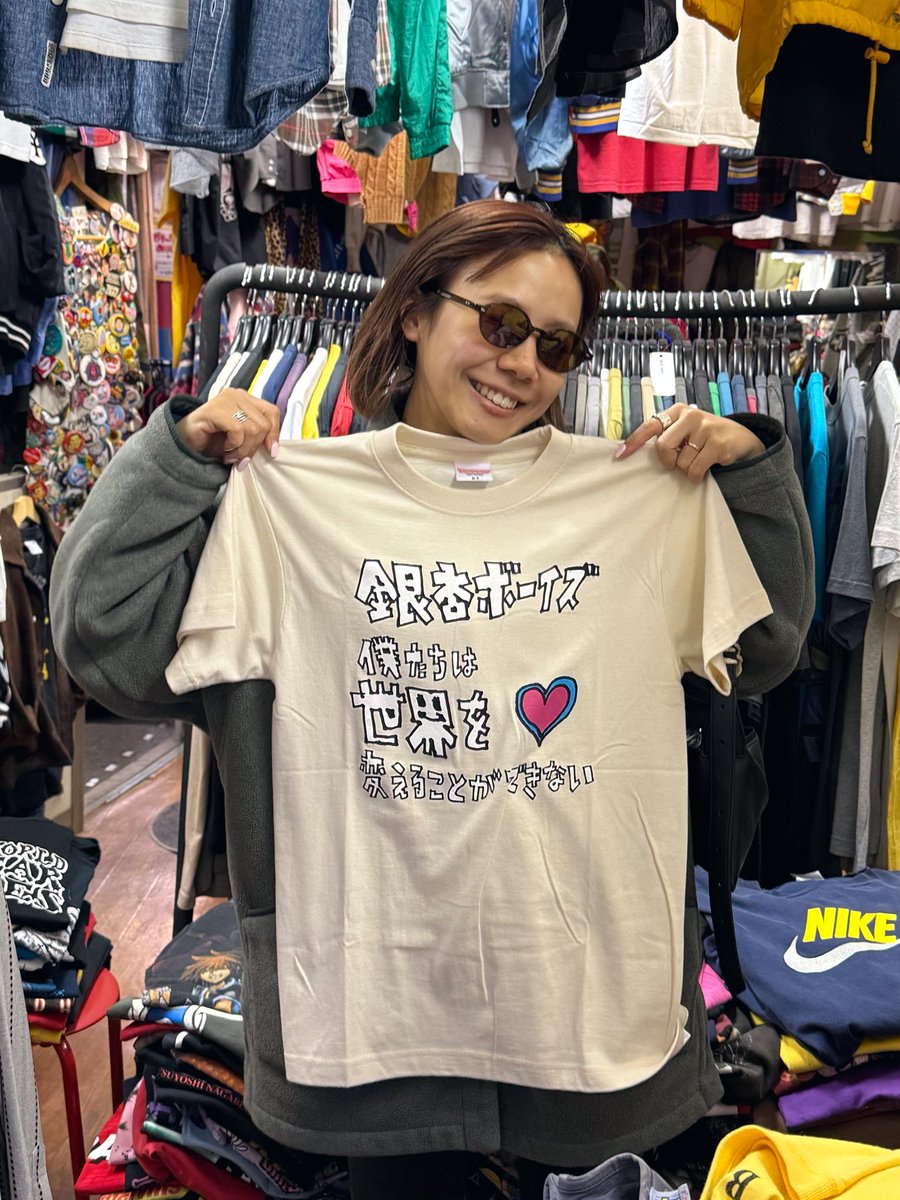 最高の銀杏BOYZ Tシャツ旅立ってゆきました〜！ありがとうございます