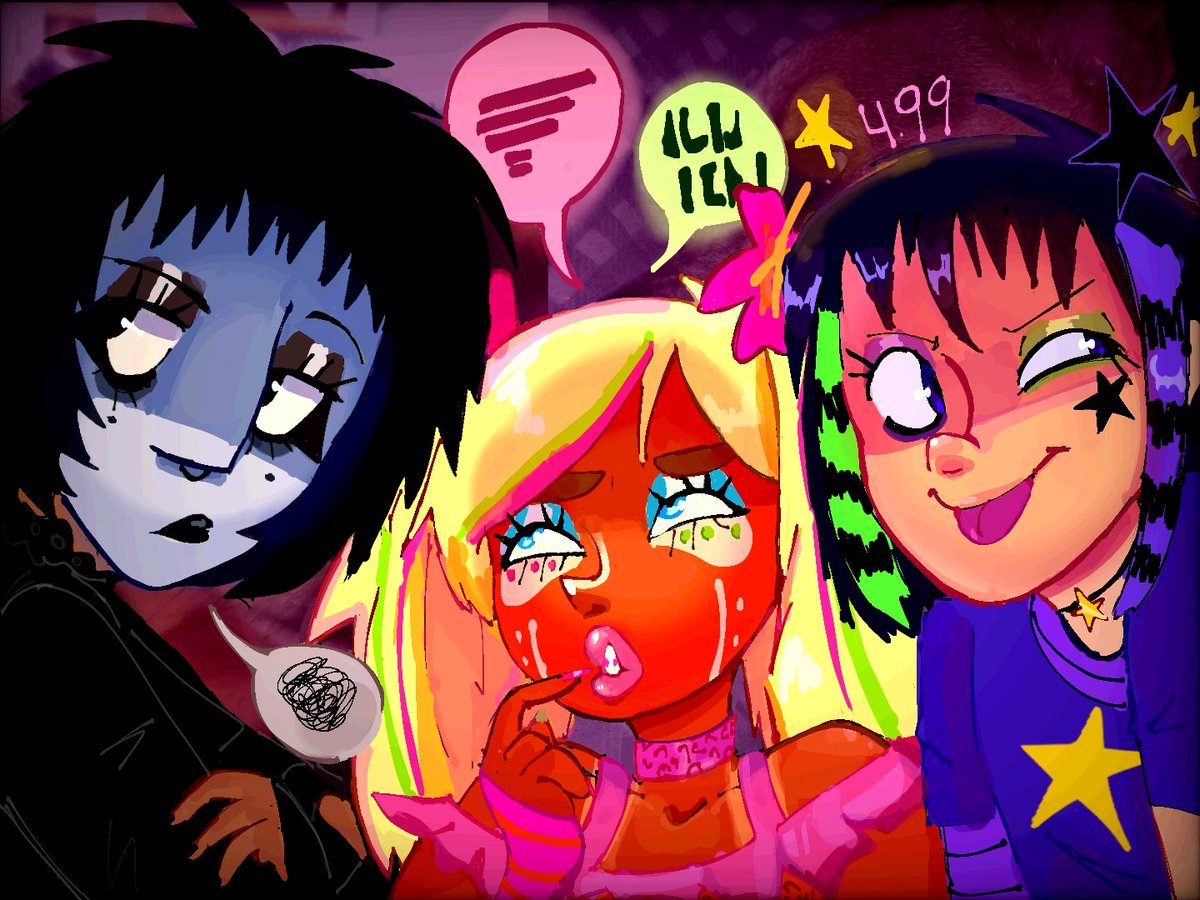 Los odio, miren a mis Ocs
#ocart