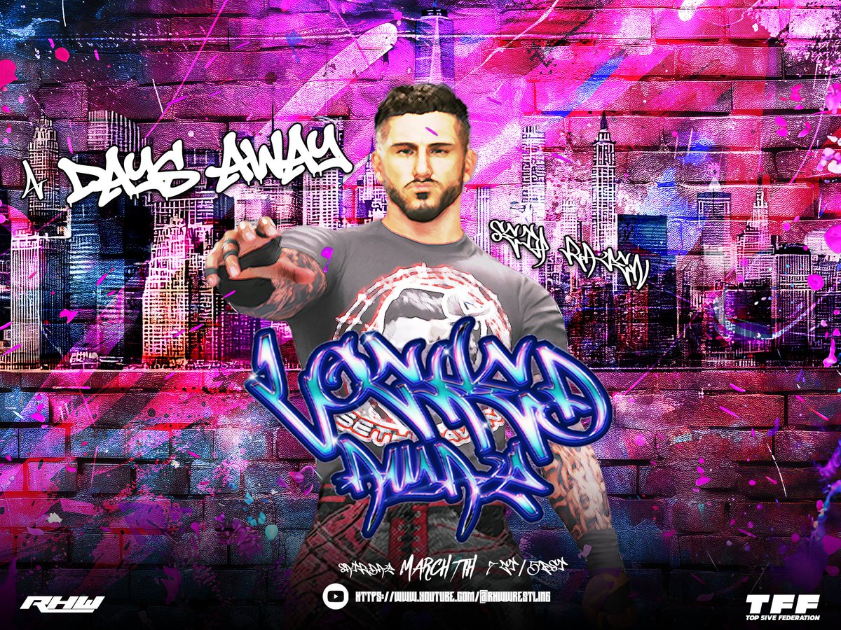 RHW_official's tweet photo. 4 DAYS UNTIL LOCKED AWAY
@RealSeth_Raven  slayed the Villain.
He declined the Board.

Now the Aussie Miracle steps into the Elimination Chamber.

Can he survive the steel and punch his ticket to HardcoreMania?

🗓 March 8
🕗 8PM CT
📺 https://t.co/tdejsaAc2D

#RHW #LockedAway #WWE2K26 #WWE2K25 #HLR
