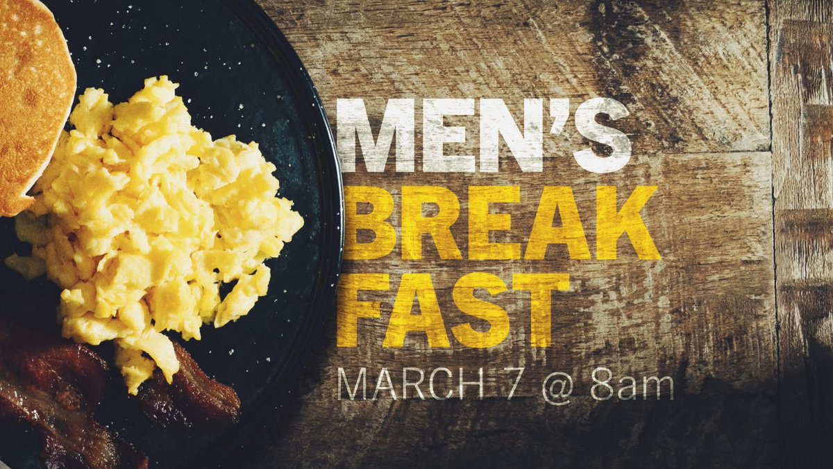JCC_Indiana's tweet photo. Men’s Breakfast Saturday, March 7th at 8am https://t.co/eFTYG6xgBw