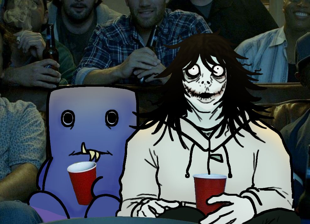 Shark_Sheriff's tweet photo. Fuwatti &amp; Jeff watching as MX puts belt to ass on the other unconfirmed monsters
#pillarchase2 #recode #KillSpringtrapPleaseNobodyLikesHimAnyways https://t.co/aviuuCb2Z5