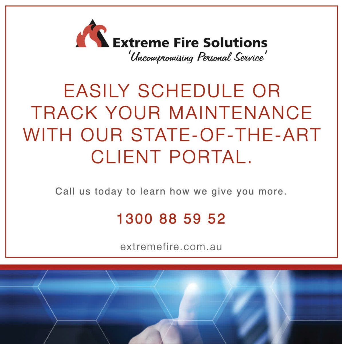 ExtremeFireAU's tweet photo. We keep your systems reliable, compliant, and ready for action. Fire safety starts with proper maintenance.

📞 1300 88 59 52| 🌐 https://t.co/tEn8ZJKZYc https://t.co/DFE2i6sd6F