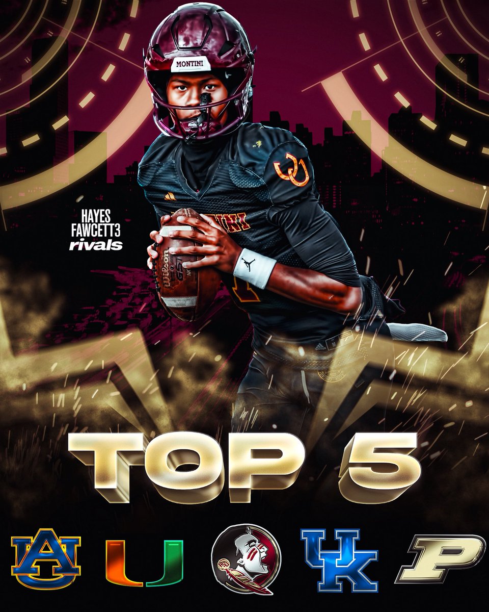 NEWS: Elite 2027 QB Israel Abrams is down to 5 Schools, he tells me for <a href="/Rivals/">Rivals</a>

The 6’5 195 QB from Elgin, IL is ranked as a Top 3 QB in the 2027 Rivals300

Where Should He Go?

on3.com/rivals/israel-…