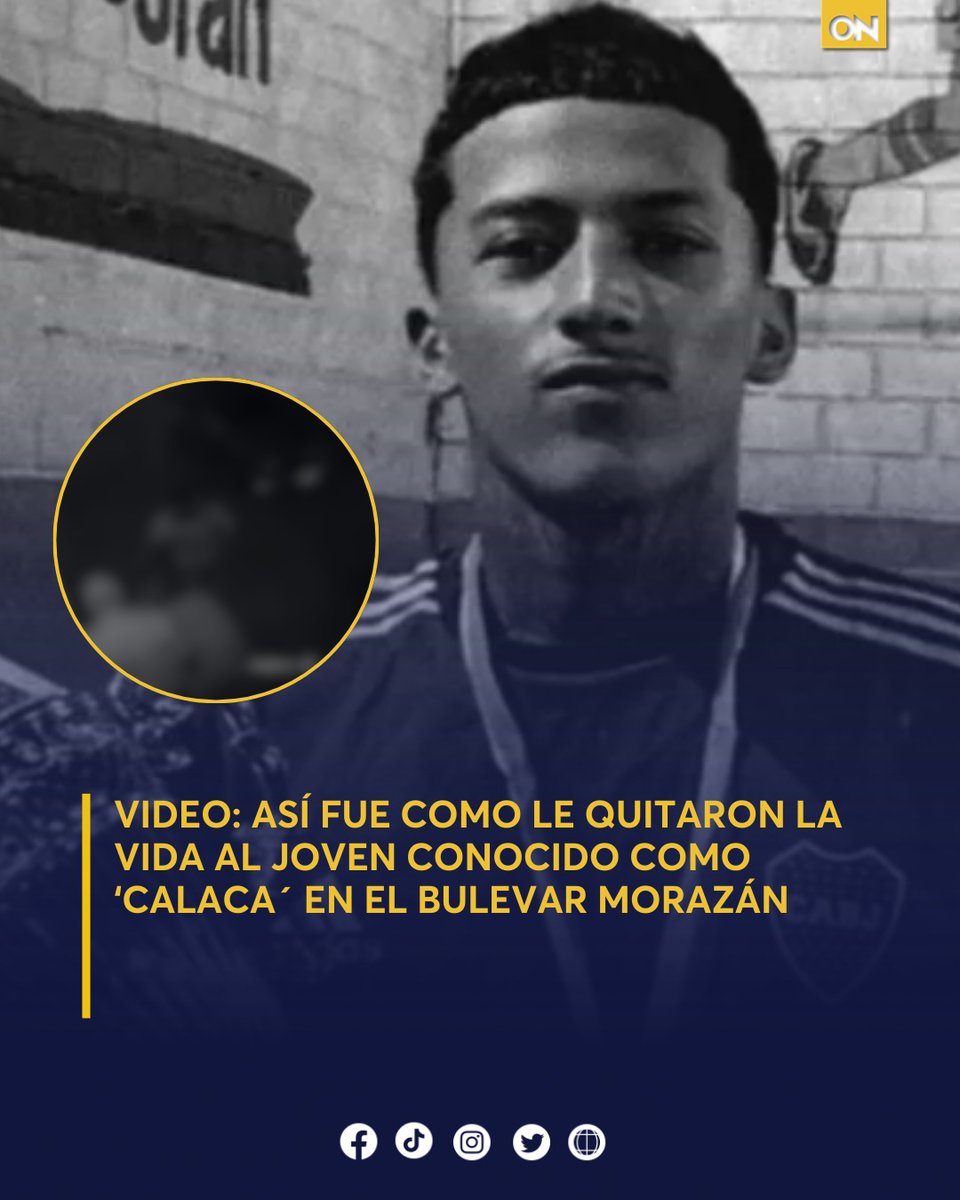 canal11hn's tweet photo. 🔴| Revelan video donde se ve cómo unos individuos le arrebatan la vida al joven Bryan Ramírez. 😔
Mira el video aquí 👉🏻 https://t.co/hCiHN2UwbI
#Calaca #Honduras #Sucesos https://t.co/gHRWluJR7u