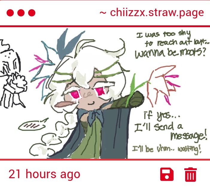 chiizzx but it's her alt (@blanknanother) / Posts / X