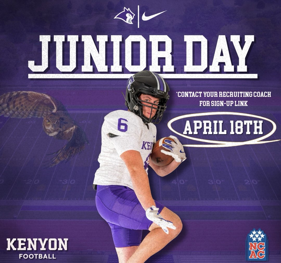 Kenyon Football tweet media