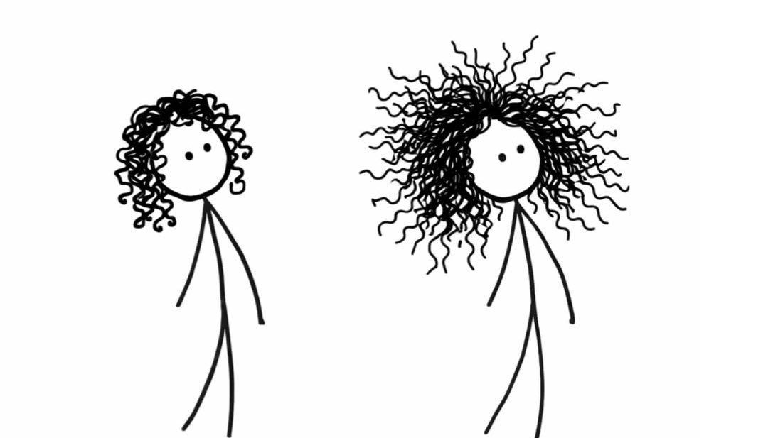 de_rizada's tweet photo. X: ¿por que no te pasas un cepillo
en el cabello y ya?

Yo cuando me cepillo: https://t.co/qvLMDThbNi