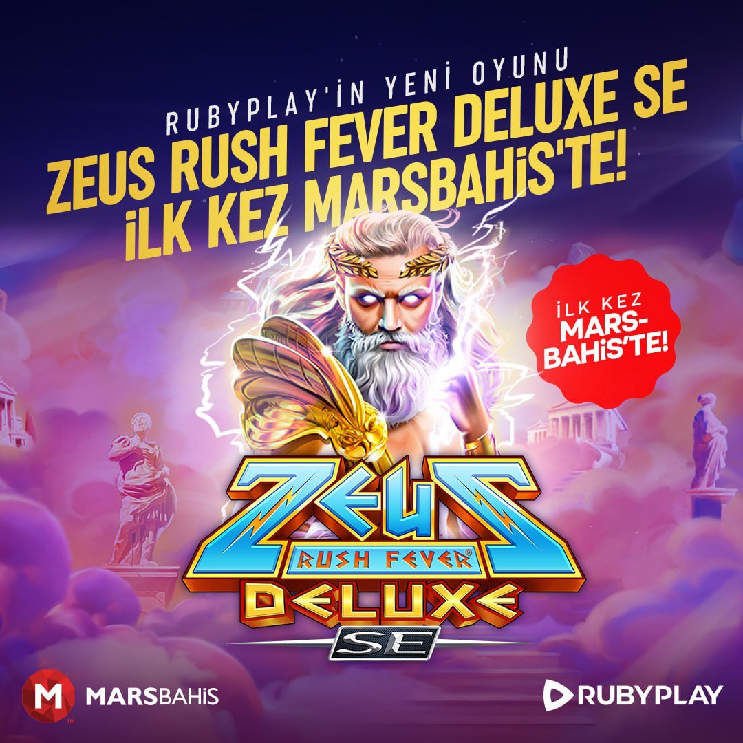 handesmrr0's tweet image. #RubyPlay'in yeni oyunu Zeus Rush Fever Deluxe SE İLK KEZ #Marsbahis 'te!💥

 🇹🇷 Güncel Giriş Adresi - t2m.io/MarsTR

Popüler oyun şimdi Bonus Satın Alma özelliğiyle daha çok kazandırıyor! 🏦 

Olimpos’un Tanrıları seni çağırıyor! 😱 ⚔️