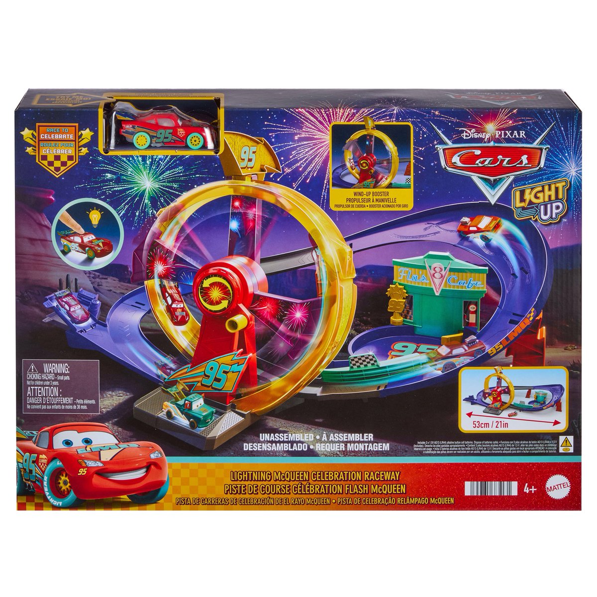 Cars】race to celebrateプレイセットの追加情報🏁 NY toyfairで