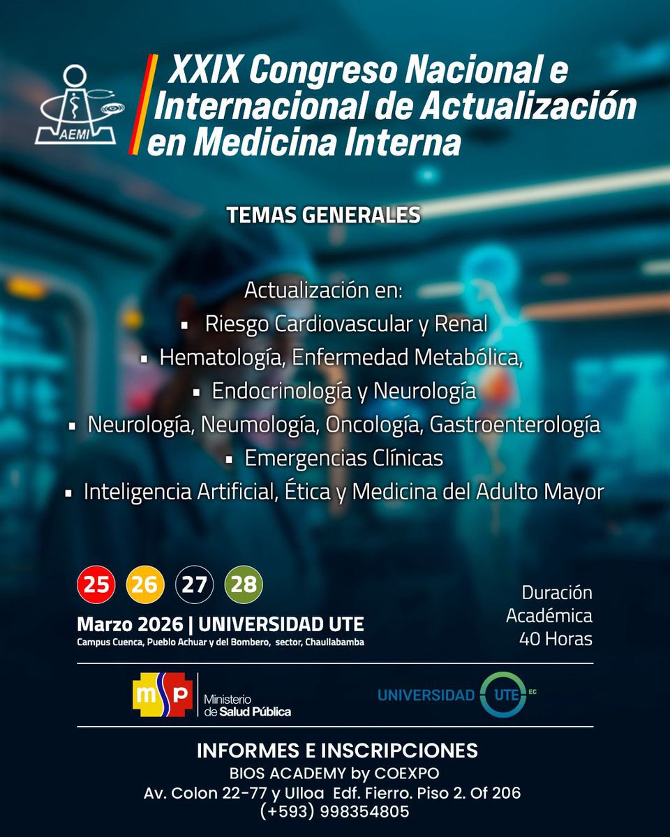 Federación Médica Ecuatoriana tweet media