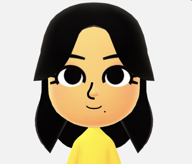 Pre ordered tomodachi life and got so excited i drew my mii 💛
