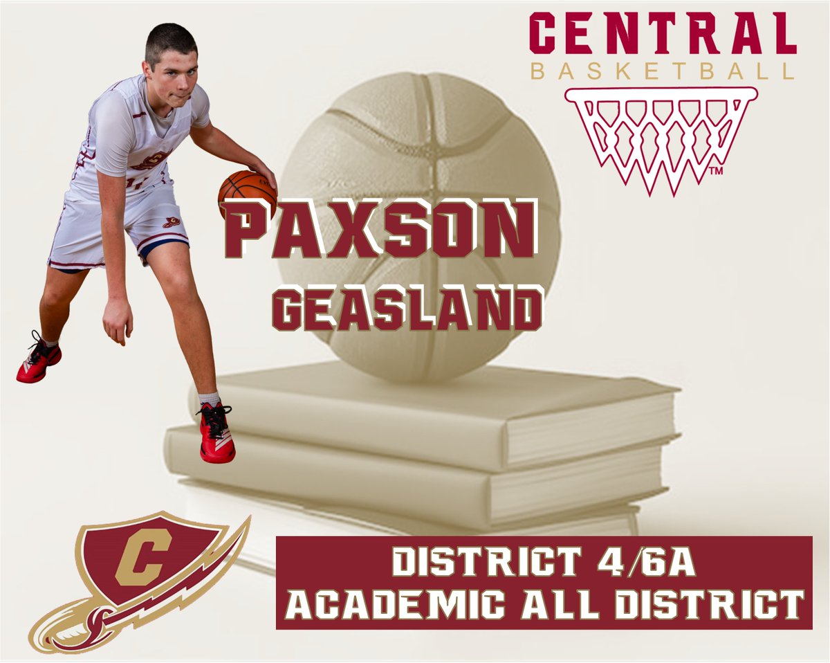 CentralHoops's tweet image. Congratulations to following @KellerCentralHS ⚡️🏀 player Paxson Geasland on his academic accomplishment this season by being named to the 4-6A Academic All District Team.

#PushThru
@KISDAthletics
@KellerISD
@CHS_Nation
@chsabc
@CHS_Nation
@hoopinsider
