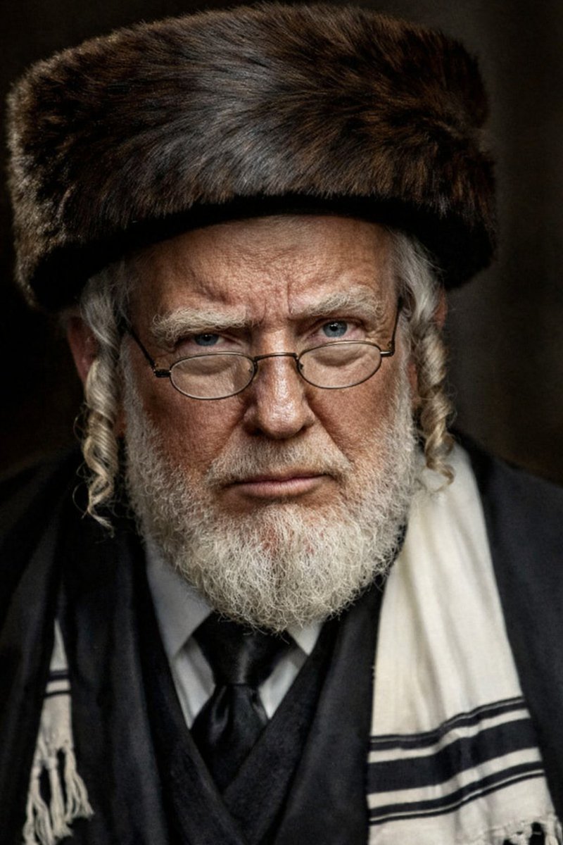 binjamin2003's tweet photo. Donald Trump als Rabbi https://t.co/biiTVpUubY