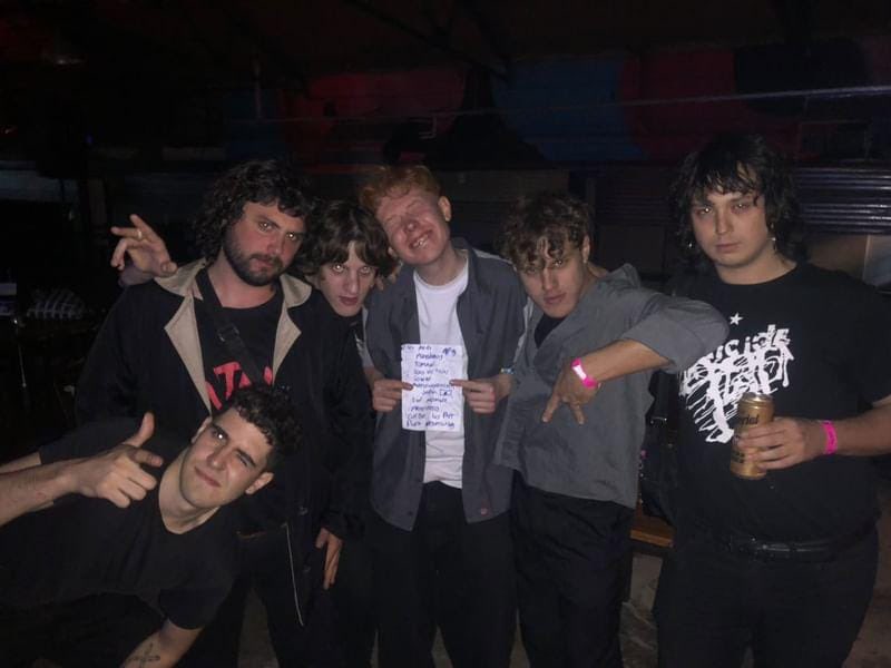 socorroo00's tweet photo. Un día como hoy, hace 2 años tocábamos en el C Art Media, abriéndole el show a King Krule. https://t.co/pmjxah26GT