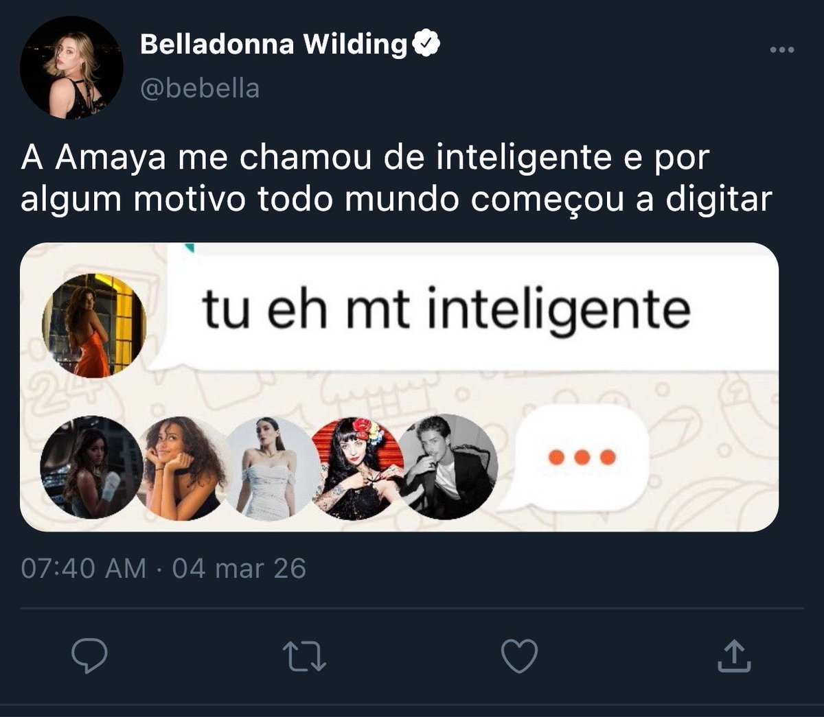 a pobi da nossa unidade de loira