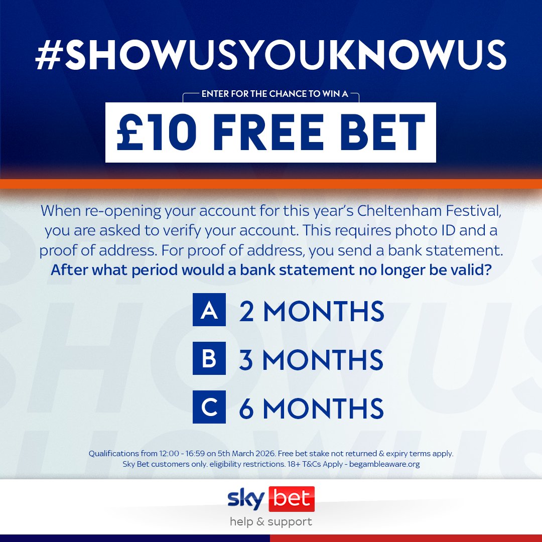 Sky Bet Help tweet media