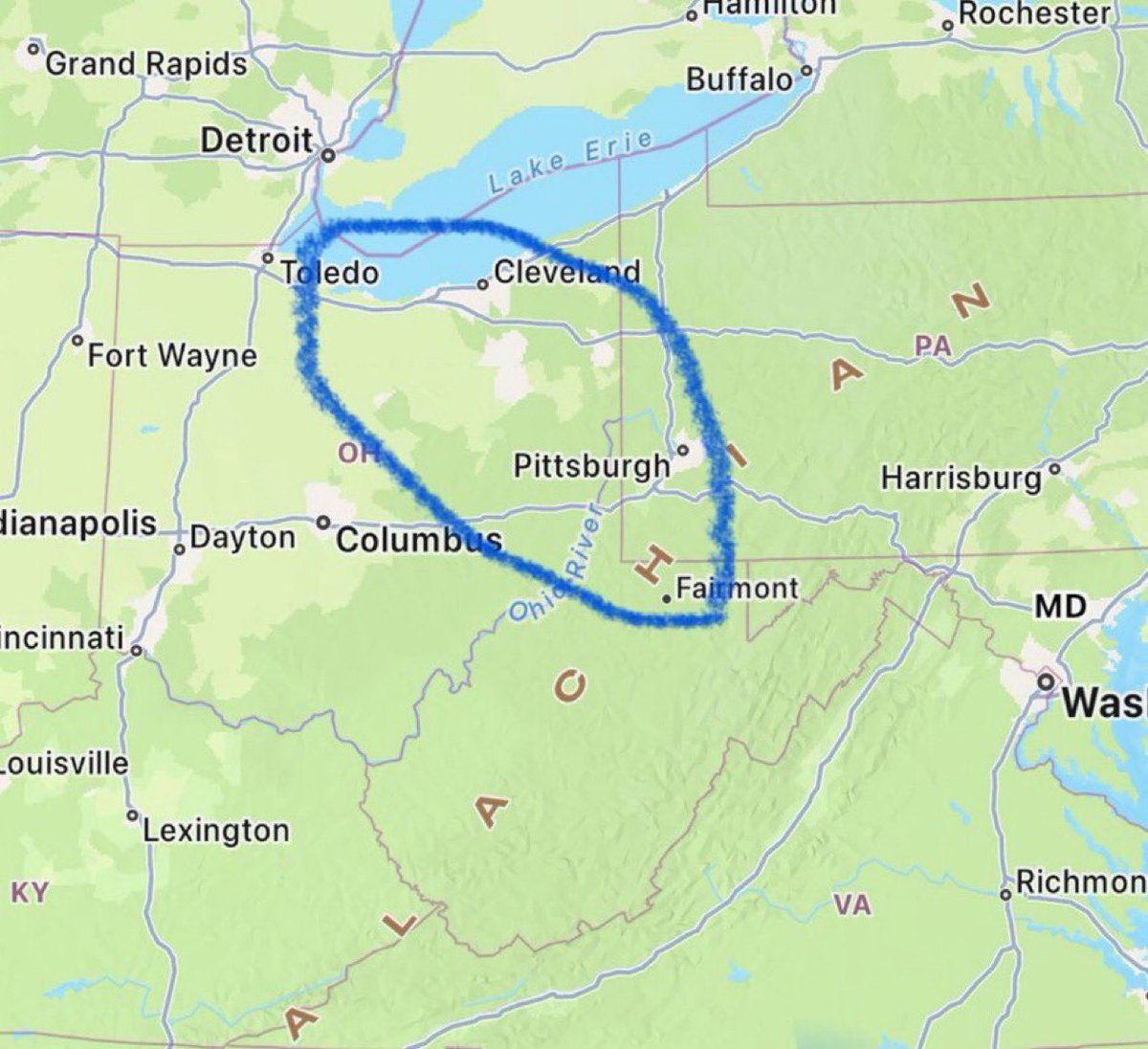 🚨CRAZIEST STAT EVER🚨

Legendary coaches Paul Brown, Don Shula, Chuck Noll, Urban Meyer, Jim Harbaugh, Nick Saban, Bo Schembechler, Lou Holtz, Bob Stoops, Les Miles, Ara Parseghian, Jim Tressel, Don James were all born or raised within this 315-mile area.

13 football icons 🤯