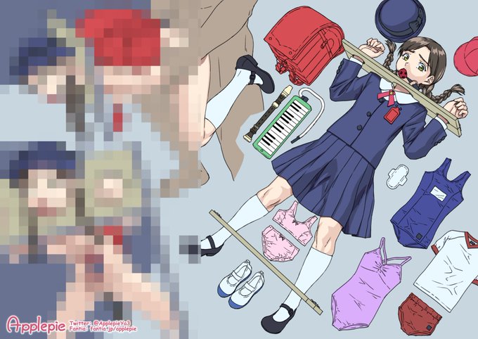 フォロワー6000人記念にちゃんと清書でマジキチドスケベイラスト描いてます😊 