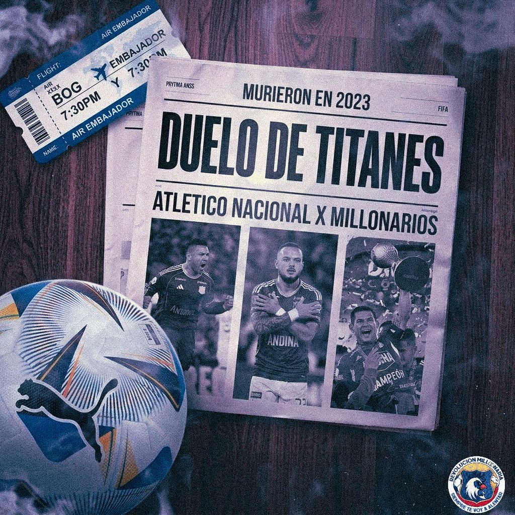 RevMillonaria's tweet photo. TODOS JUNTOS
VAMOS @MillosFCoficial https://t.co/hTMsx9SCWT