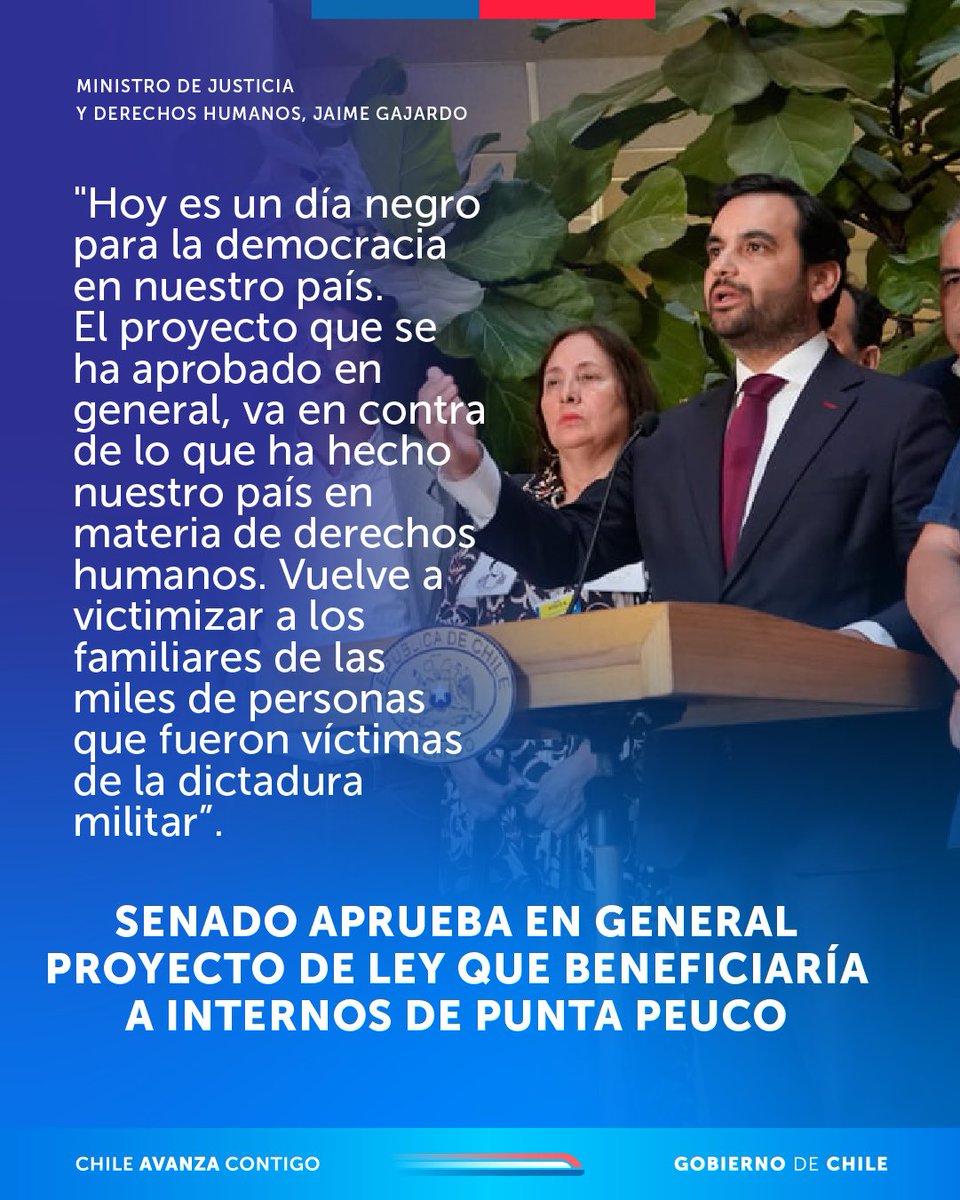 Ministerio de Justicia y Derechos Humanos tweet media