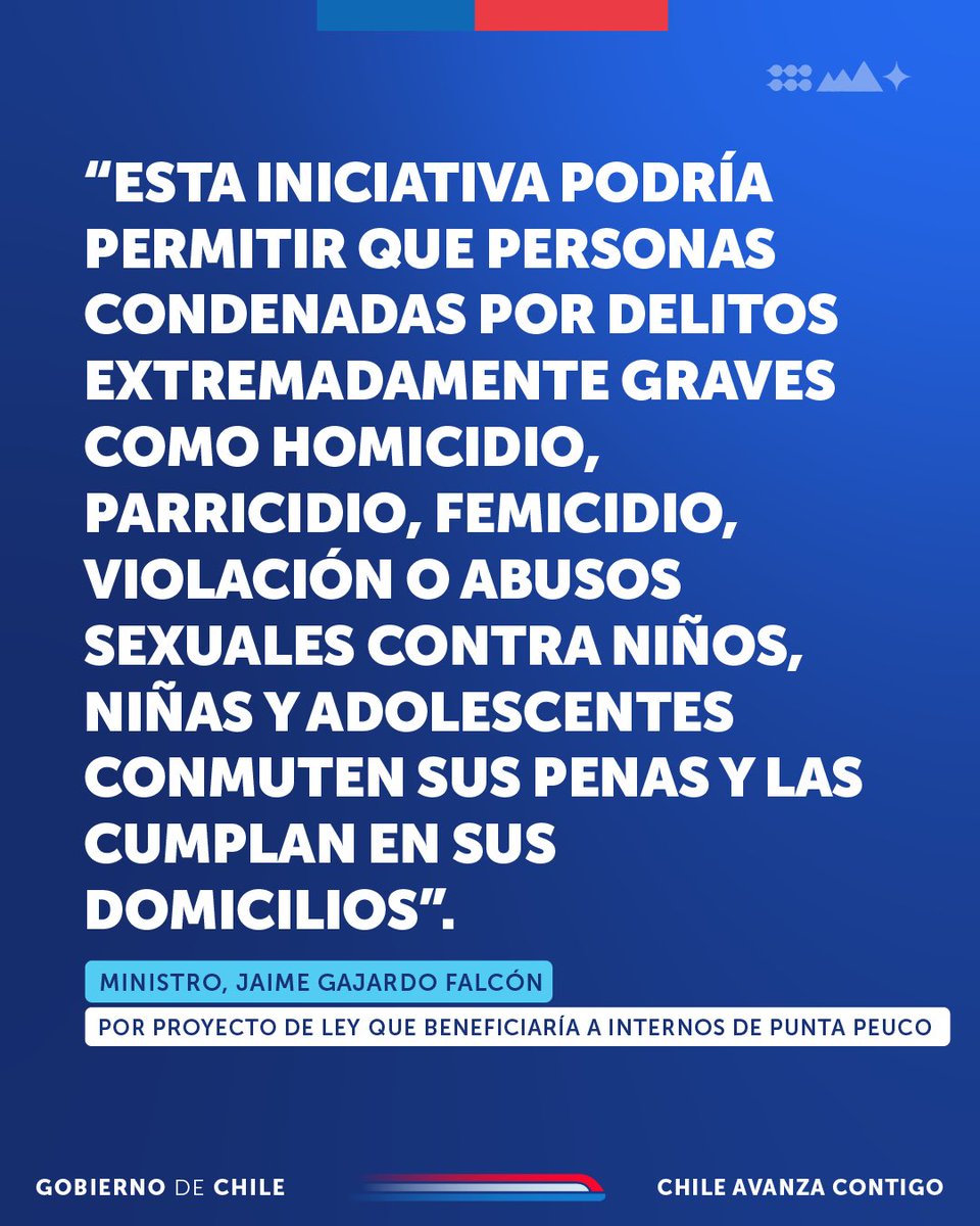 Ministerio de Justicia y Derechos Humanos tweet media