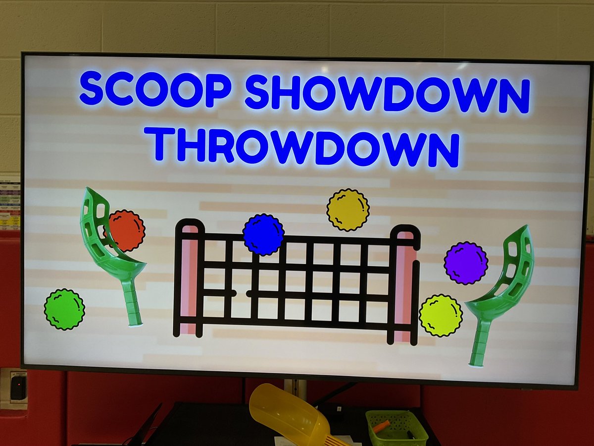 pe4everykid's tweet image. Another fun scoop activity! #physed