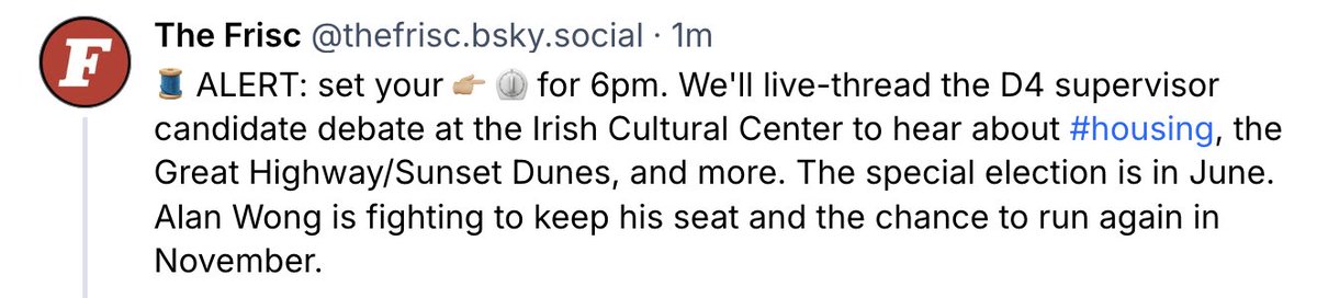 The Frisc tweet media