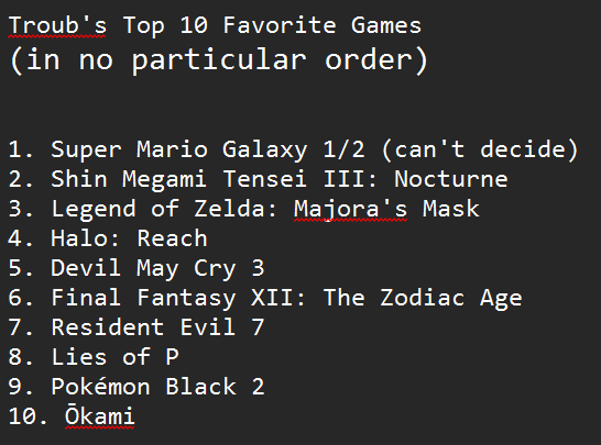 Y'all mind if I hop on another trend rq?

I didn't include honorable mentions because there would be WAY too many to list. But if you ask me to give more from a certain genre I'd be happy to!