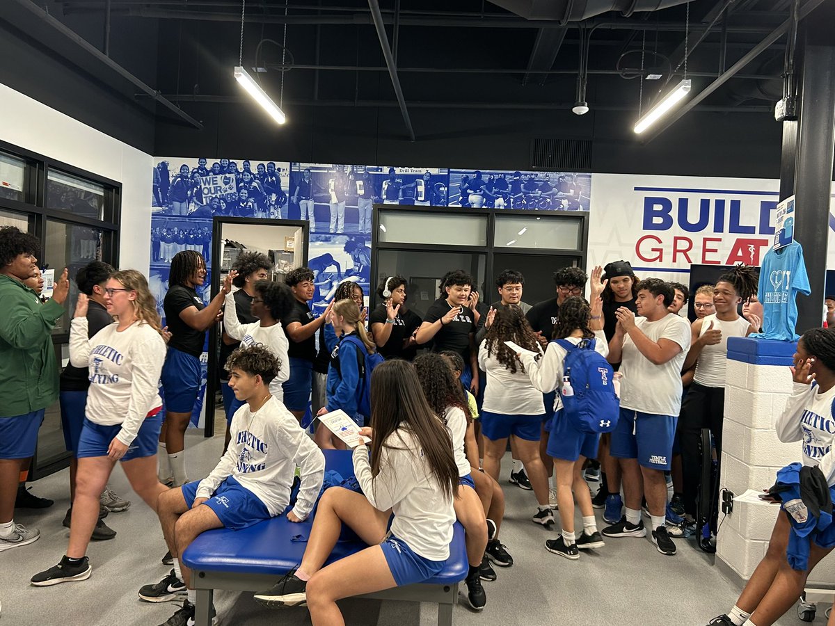 Temple HS Athletic Training tweet media