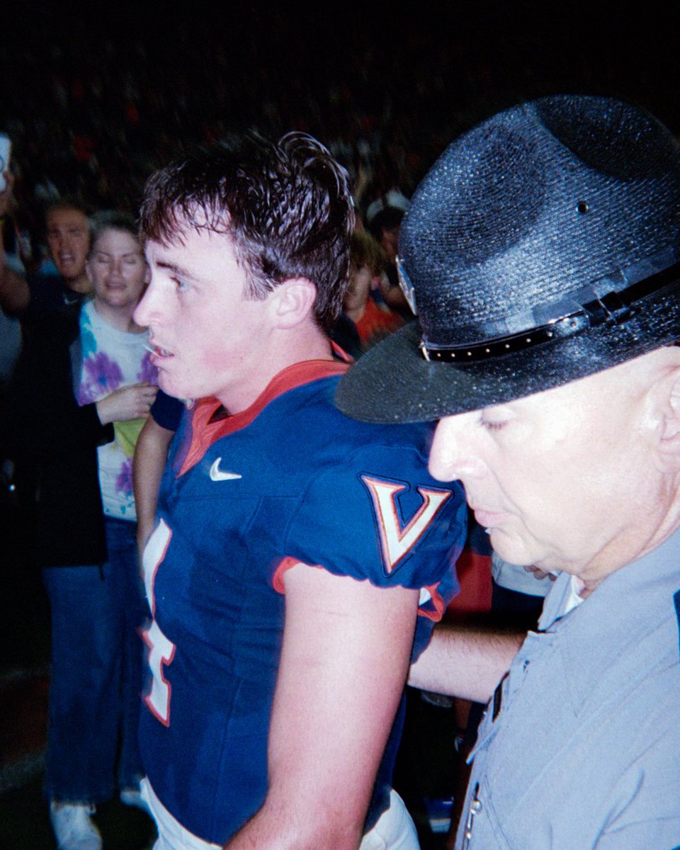 Might be one of the coldest Virginia football photos of all time