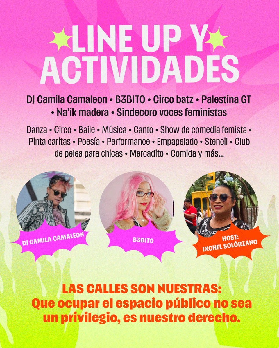 bloquejovenas's tweet photo. 💜 Vivas Nos Queremos 💜

Este 8 de marzo, de 2 a 6 PM en la Plaza de las Niñas, nos encontramos para conmemorar la lucha y apropiarnos del goce y del espacio público como derecho.

✨ Porque además de resistir, también queremos gozar. https://t.co/JhGgZLfzXP